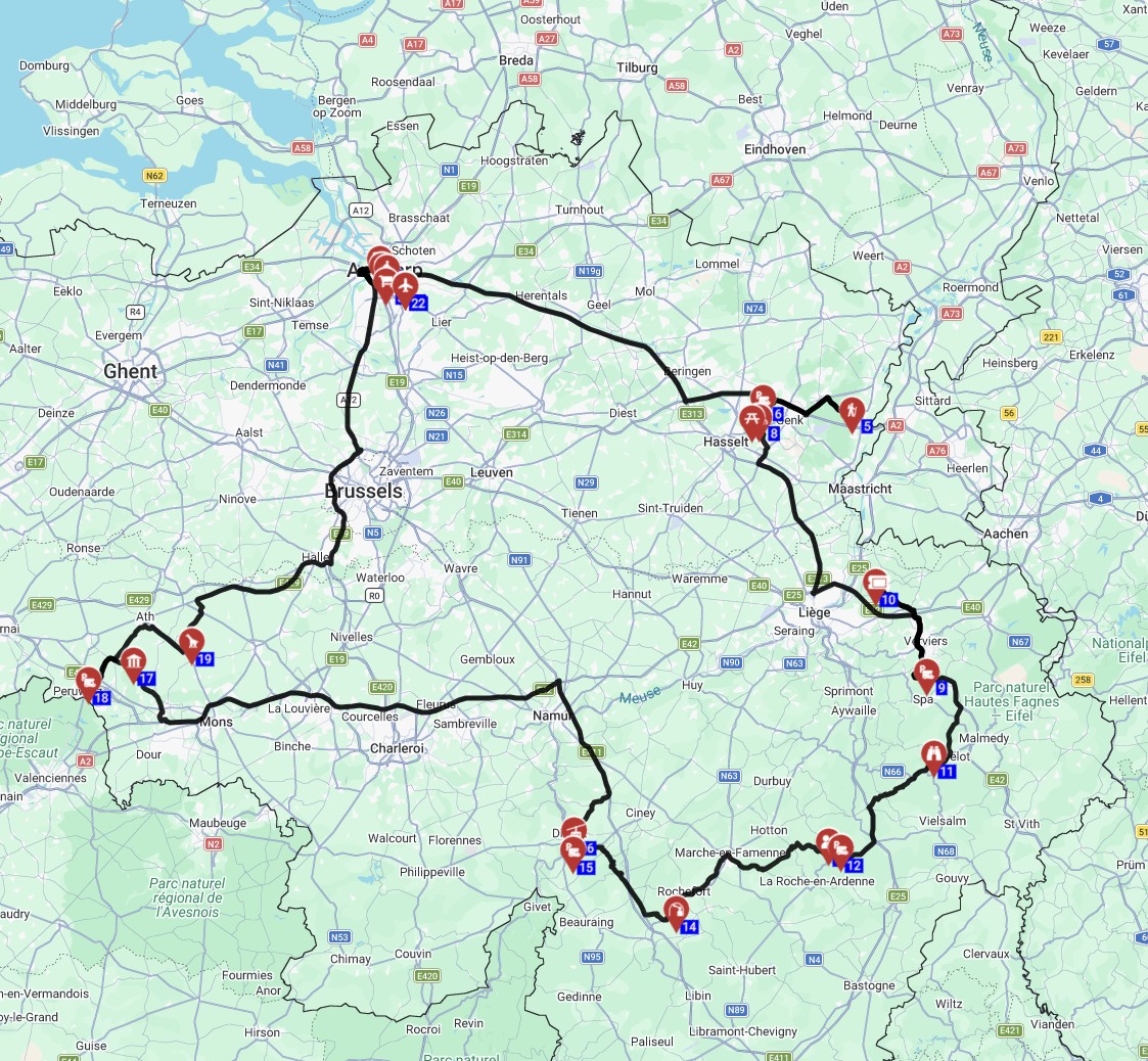 Antwerp Round Trip - Through Belgiums Hidden Treasures