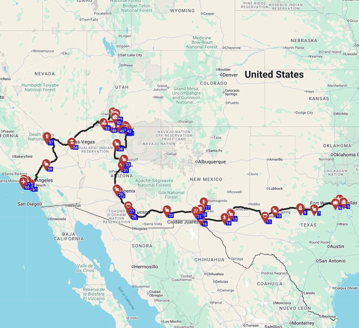 dallas_to_los_angeles_rv_road_trip_planner
