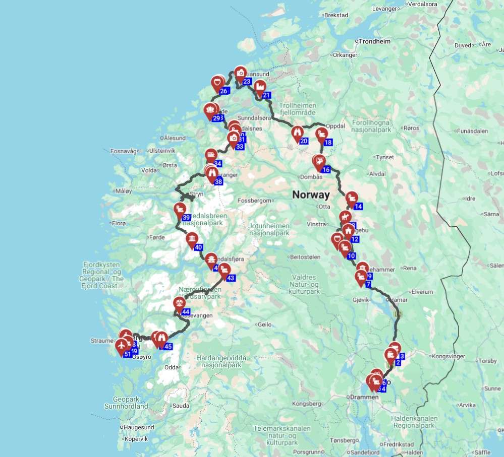 Oslo to Bergen - The Great Norway Adventure