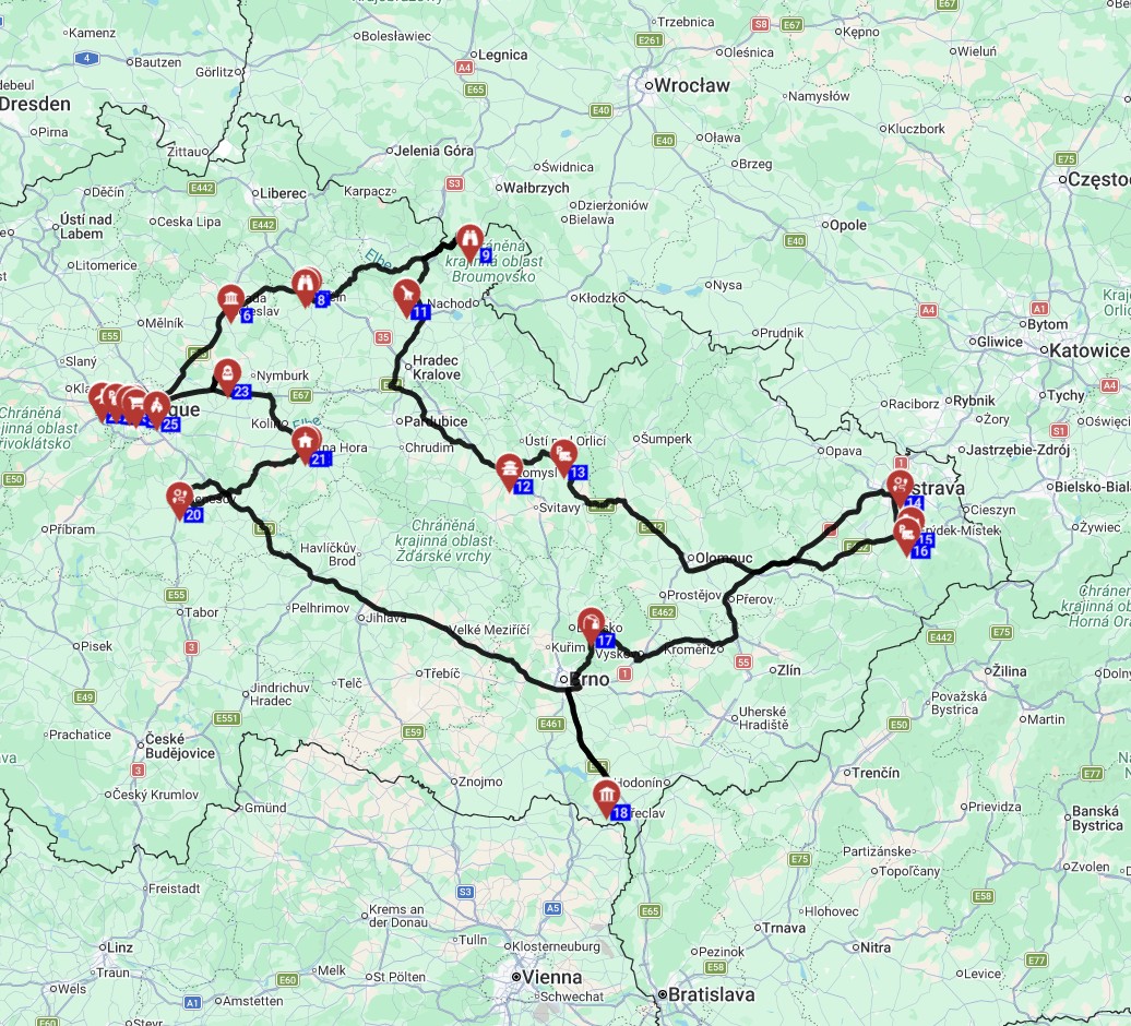 Prague Roundtrip - Fairytale Czech Republic Road Trip