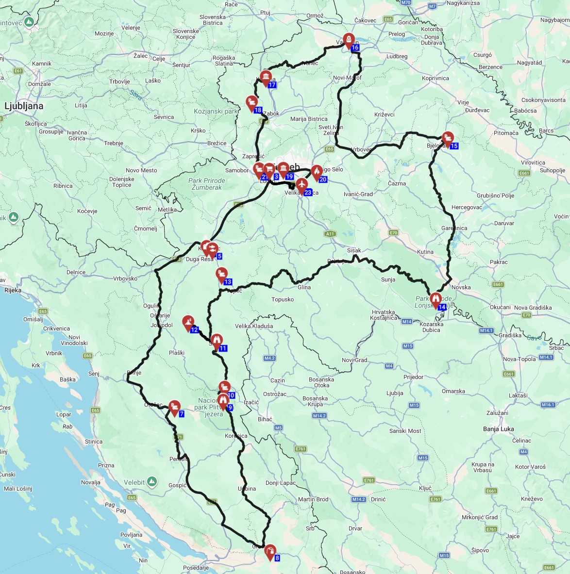 Zagreb Round Trip - Ultimate Croatia Motorhome Escape